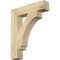 Ekena Millwork Imperial Block Rough Sawn Bracket, Douglas Fir, 4"W x 20"D x 24"H BKT04X20X24IMP05RDF - alternate 1